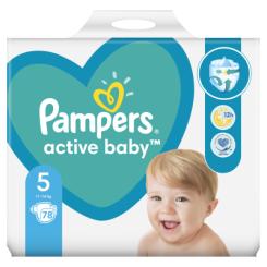 Подгузники Pampers Active Baby Junior Размер 5 (11-16 кг), 78 шт. Фото 1
