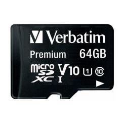 Карта памяти Verbatim 64GB microSDHC Class 10 Фото 1