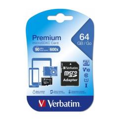 Карта памяти Verbatim 64GB microSDHC Class 10 Фото 2