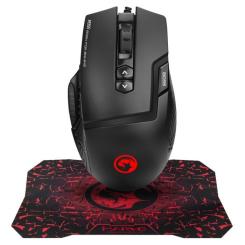 Мышка Marvo M355+G1 USB Black Фото