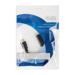 Переходник Ultra HDMI A Plug -VGA 0.2m Фото 1