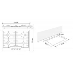 Варочная поверхность Eleyus GRACIA 60 BL EF Фото 11