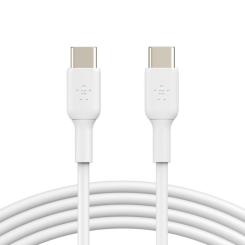 Дата кабель Belkin USB-C to USB-C 1.0m PVC white Фото