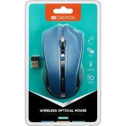 Мышка Canyon MW-5 Wireless Blue-Black Фото 3