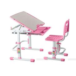 Парта со стулом FunDesk Vivo Pink Фото 1