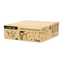 Парта со стулом FunDesk Vivo Pink Фото 4