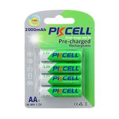 Аккумулятор PkCell AA R6 NiMH 2000mAh * 4 Фото