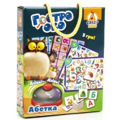Настольная игра Vladi Toys Зоркий глаз Азбука (укр) Фото