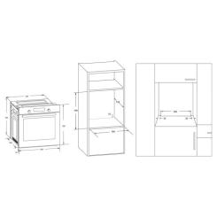 Духовой шкаф Freggia OESF68W Фото 3