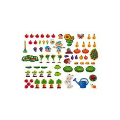 Развивающая игрушка Janod Магнитный набор Сад Фото 4