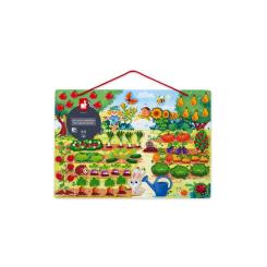 Развивающая игрушка Janod Магнитный набор Сад Фото 5