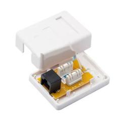 Компьютерная розетка Kingda RJ45 x1 UTP 5e Фото 1