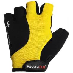 Велоперчатки PowerPlay 5028 Black/Yellow M Фото 1