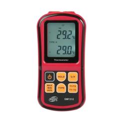 Термометр термопара Benetech цифровой двухканальный -250-1767°C Фото 1