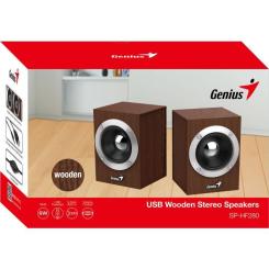 Акустическая система Genius SP-HF280 USB Wood Фото 1