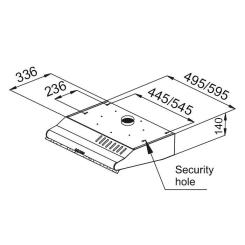 Вытяжка кухонная Pyramida WHX 50 BR Фото 9
