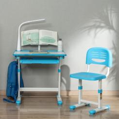 Парта со стулом FunDesk Bellissima blue Фото 7