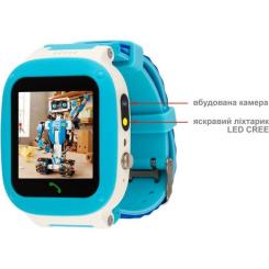 Смарт-часы Amigo GO004 Splashproof Camera+LED Blue Фото 2