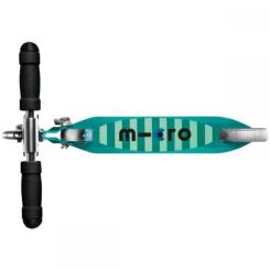 Самокат Micro Sprite Petrol stripe LED Фото 1