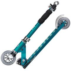 Самокат Micro Sprite Petrol stripe LED Фото 4