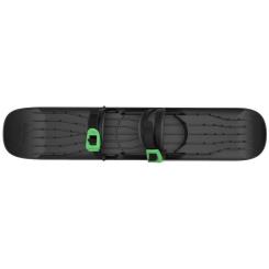 Санки Plastkon OneFoot Miniski Монолижа чорна з зеленим Фото 2