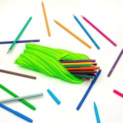 Пенал Zipit Neon Radiant Lime Фото 2