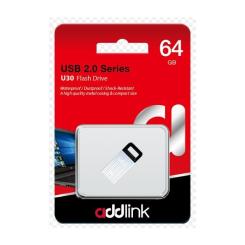 USB флеш накопитель AddLink 64GB U30 Silver USB 2.0 Фото 1