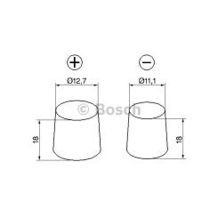 Аккумулятор автомобильный Bosch 45А Фото 4