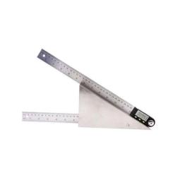 Угломер Protester электронный (транспортир, малка) с линейкой Фото 1