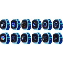Смарт-часы Amigo GO005 4G WIFI Kids waterproof Thermometer Blue Фото 6