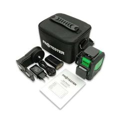 Лазерный нивелир Protester 3x360° H360/2xV360, зеленый луч Фото 2