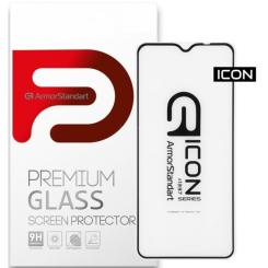 Стекло защитное Armorstandart Icon Xiaomi Redmi 9t Black Фото