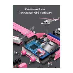Смарт-часы GoGPS ME K16S Pink дитячі GPS годинник-телефон Фото 3