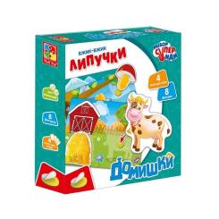 Развивающая игрушка Vladi Toys Вжик-вжик Липучки Будиночки рос Фото