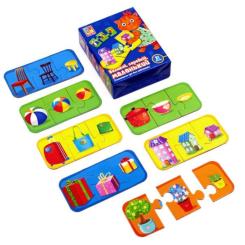 Развивающая игрушка Vladi Toys Великий середній маленький, українська мова Фото 1
