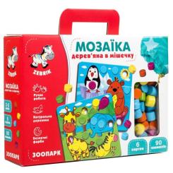 Развивающая игрушка Vladi Toys Мозаика деревянная Ферма Фото