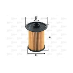 Фильтр топливный Valeo 587918 Фото