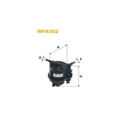 Фильтр топливный Wixfiltron WF8302 Фото