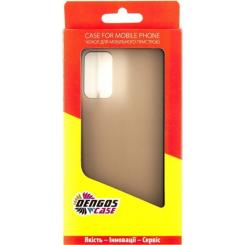 Чехол для мобильного телефона Dengos Matte POCO M3 (black) Фото 1
