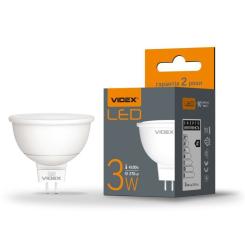 Лампочка Videx MR16e 3W GU5.3 4100K 220V Фото 1