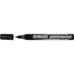 Маркер Stanger Permanent черный Paint 2-4 мм Фото