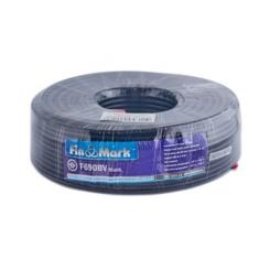 Кабель телевизионный FinMark RG-690, CCS, 100м, black Фото 1