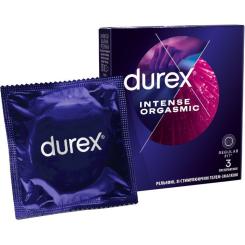 Презервативы Durex Intense Orgasmic рельефные со стимул. гелем-смазко Фото