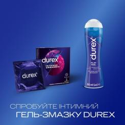 Презервативы Durex Intense Orgasmic рельефные со стимул. гелем-смазко Фото 4