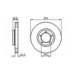 Тормозной диск Bosch 0 986 478 160 Фото 4