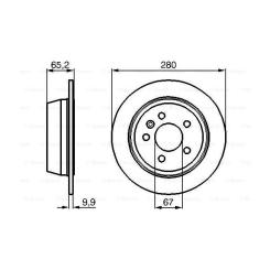Тормозной диск Bosch 0 986 478 873 Фото 4