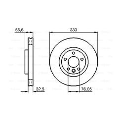 Тормозной диск Bosch 0 986 479 096 Фото 4