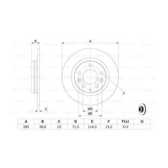 Тормозной диск Bosch 0 986 479 131 Фото 4
