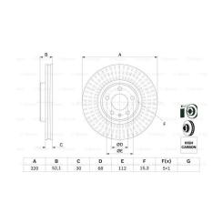 Тормозной диск Bosch 0 986 479 753 Фото 4