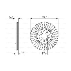 Тормозной диск Bosch 0 986 479 914 Фото 4